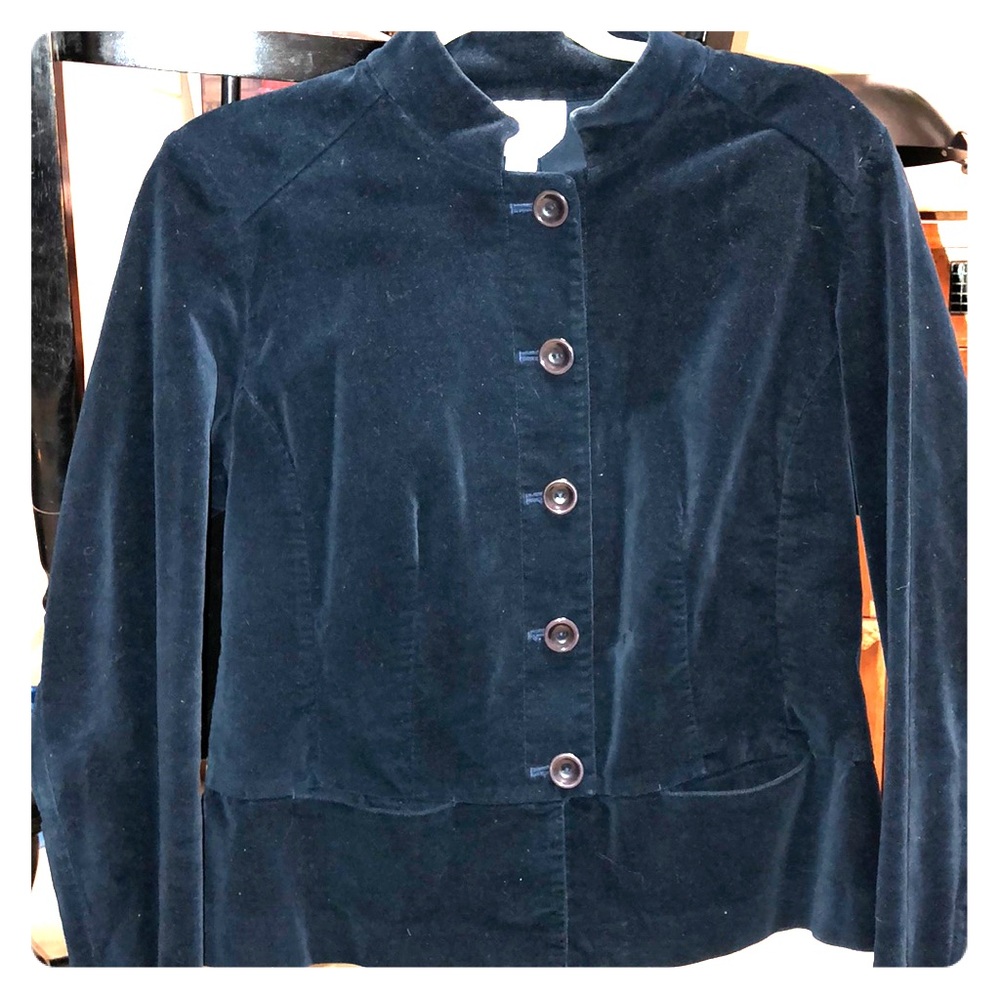 Royal Blue Velvet  Women’s Blazer